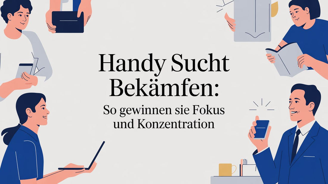 Handy sucht bekämpfen: So gewinnen Sie Fokus und Konzentration